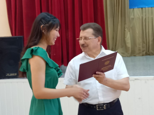 Вручение дипломов 2024